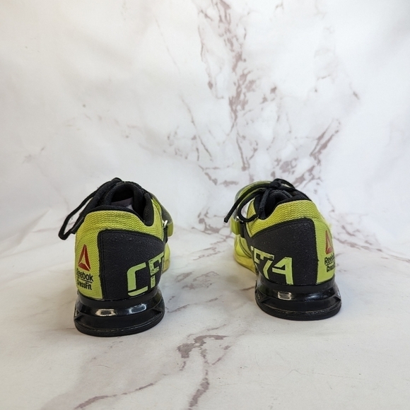 Reebok CrossFit Shoe Men 9 Yellow U Form Lifter Plus 2.0 CF74 109353471 - Picture 3 of 12